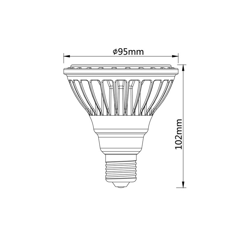 PAR 30 Full Spectrum LED Lumiram Crisp