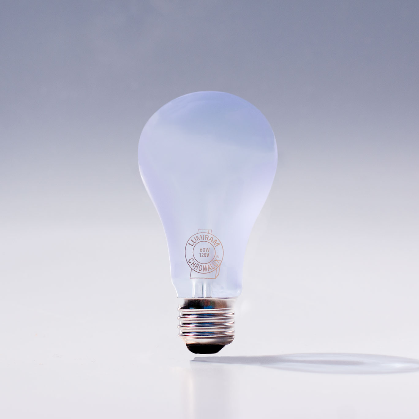 A19 Frosted 60W Chromalux Full Spectrum Incandescent Light Bulb