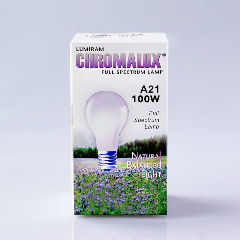chromalux 100W full spectrum bulb